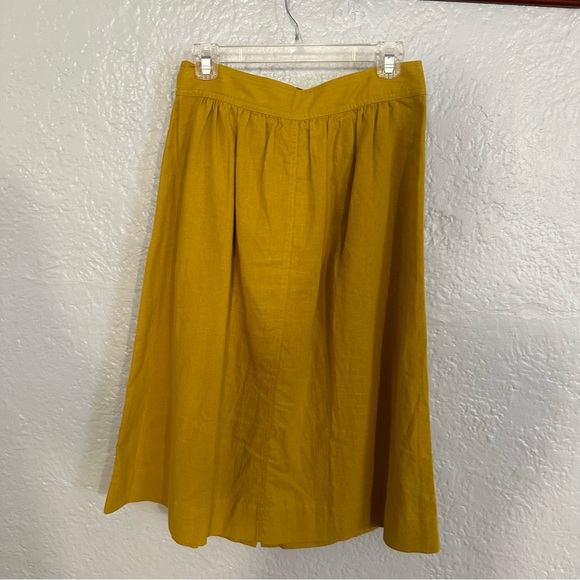 Madewell Paliside Midi Linen Skirt - Picture 9 of 12